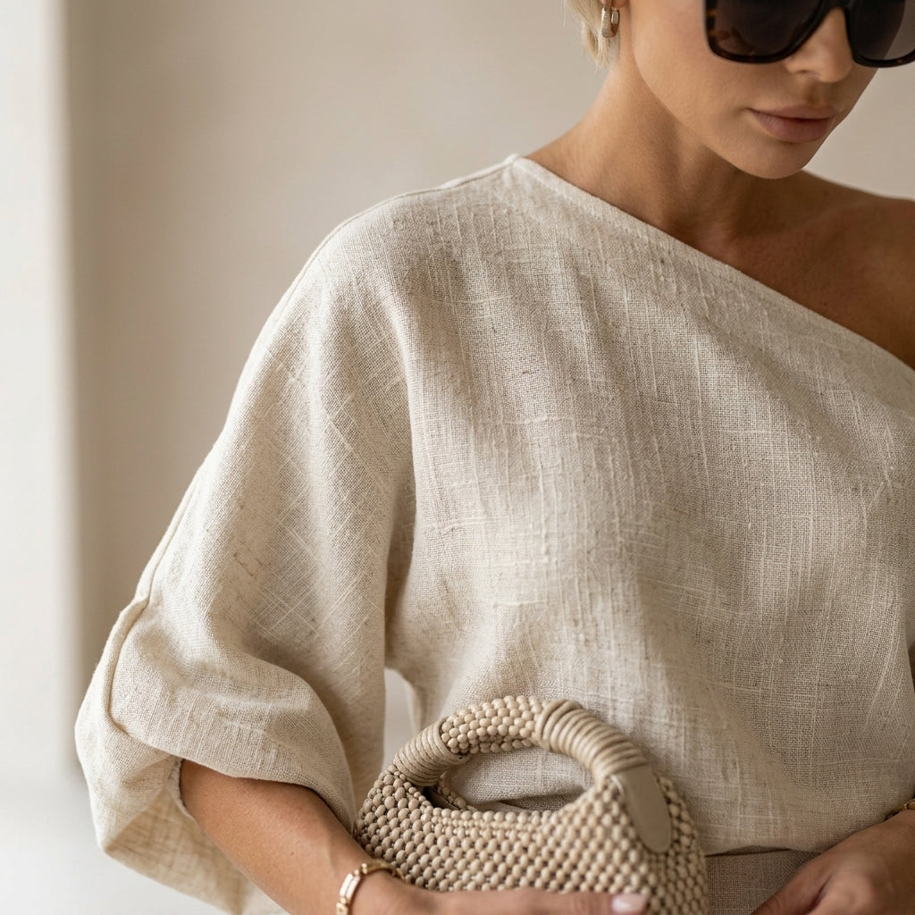 Conjunto de Lino Off-white