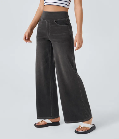 Solène - Jeans de pierna larga con ajuste relajado