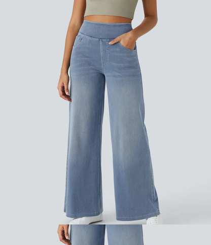 Solène - Jeans de pierna larga con ajuste relajado