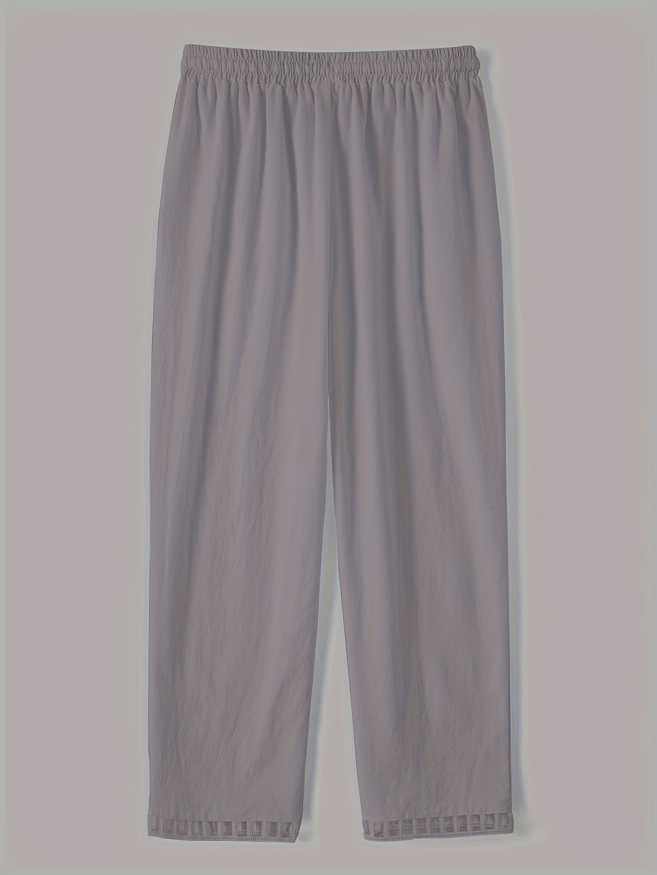 Wren – Pantalones cropped de corte relajado con detalles en contraste