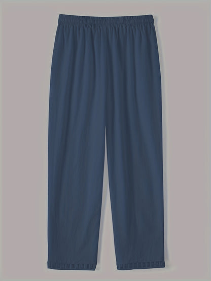 Wren – Pantalones cropped de corte relajado con detalles en contraste