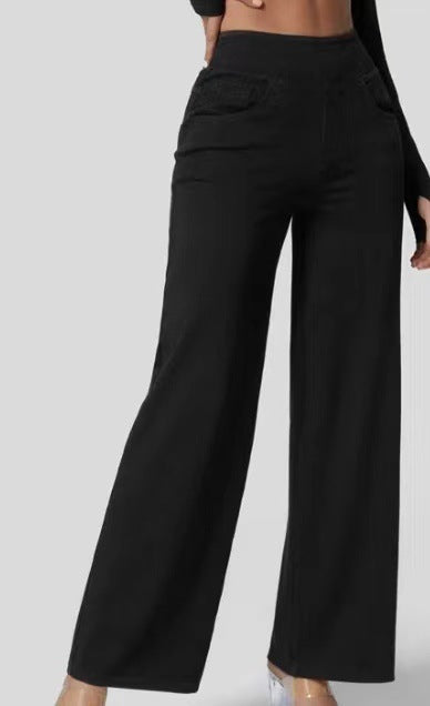 Solène - Jeans de pierna larga con ajuste relajado