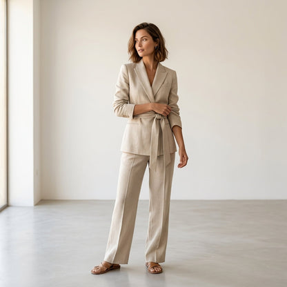 Veronica™ | Conjunto Elegante con Lazo - Toque de Distinción