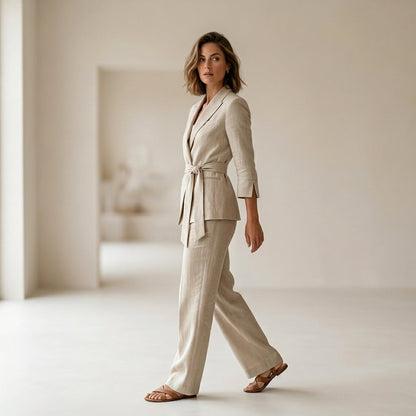 Veronica™ | Conjunto Elegante con Lazo - Toque de Distinción