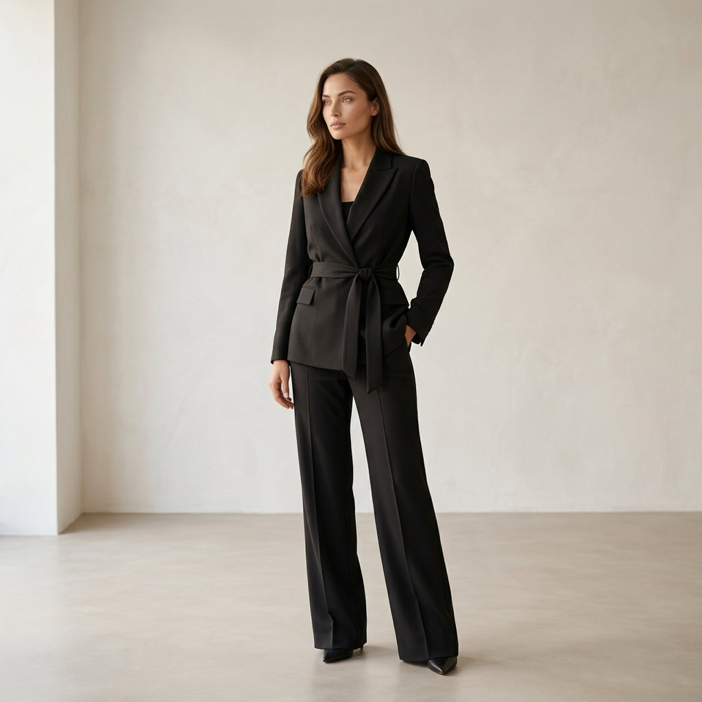 Veronica™ | Conjunto Elegante con Lazo - Toque de Distinción