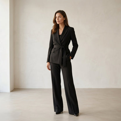 Veronica™ | Conjunto Elegante con Lazo - Toque de Distinción