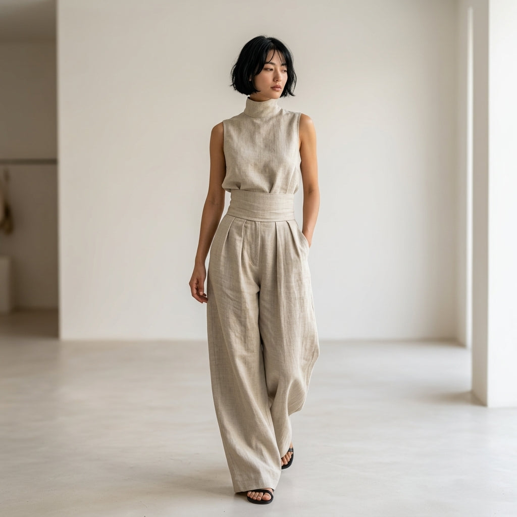 Angeles – Elegante Conjunto de Lino