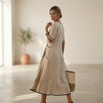Dalia Atelier™ Vestido elegante primaveral