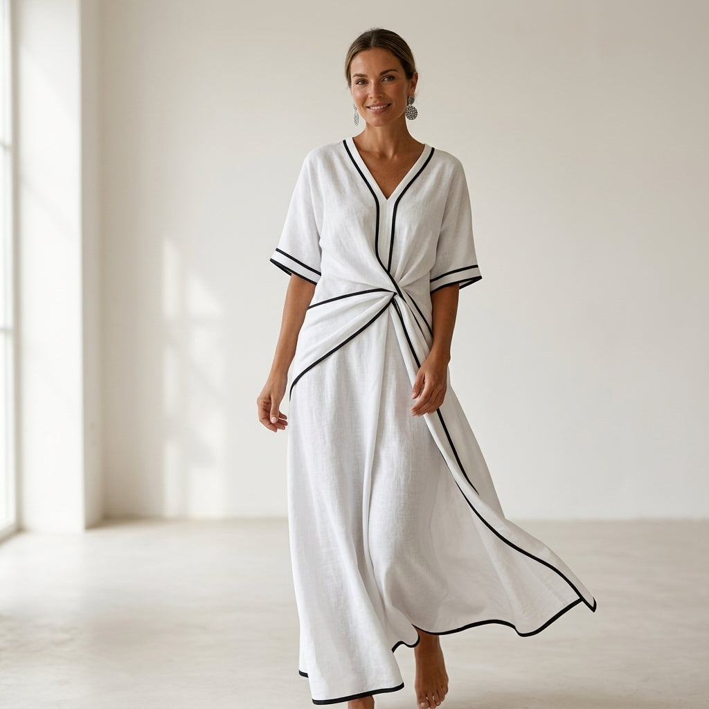 Dalia Atelier™ Vestido elegante primaveral