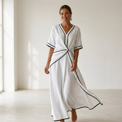 Dalia Atelier™ Vestido elegante primaveral