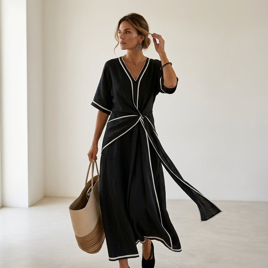 Dalia Atelier™ Vestido elegante primaveral
