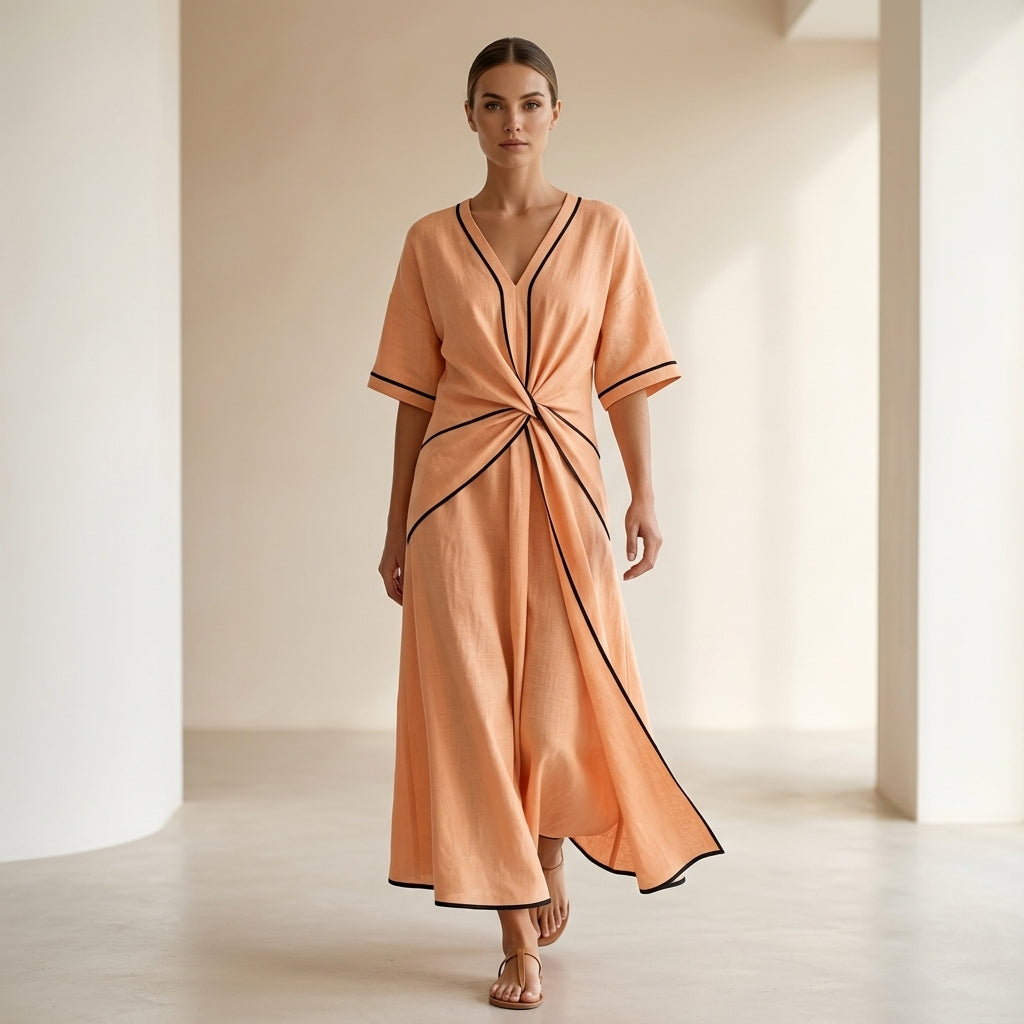 Dalia Atelier™ Vestido elegante primaveral