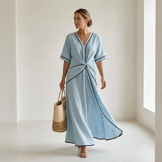 Dalia Atelier™ Vestido elegante primaveral