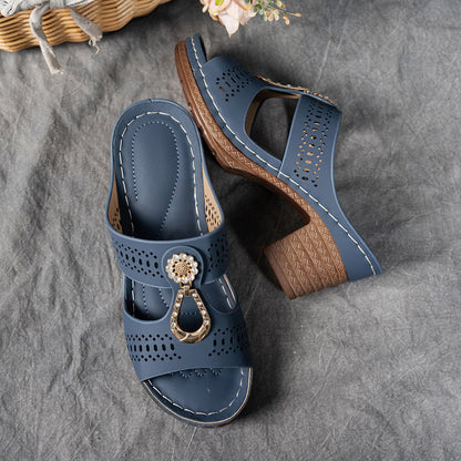 Isabella™ | Sandalias ortopédicas de confort con tacón alto
