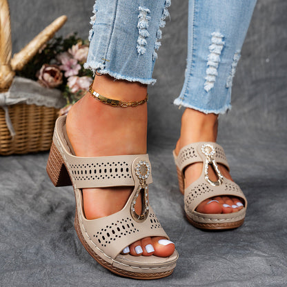 Isabella™ | Sandalias ortopédicas de confort con tacón alto
