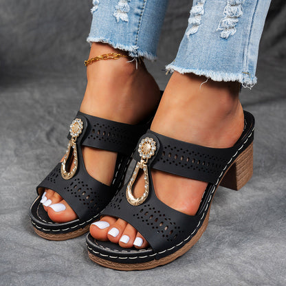 Isabella™ | Sandalias ortopédicas de confort con tacón alto