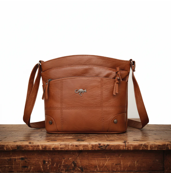 Bolso Bandolera Piel