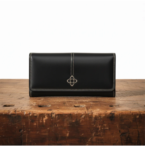 Cartera de Mano Piel