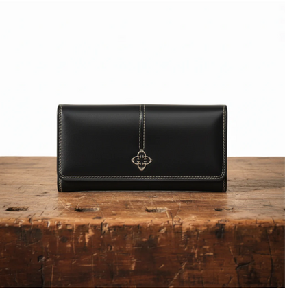 Cartera de Mano Piel