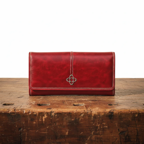 Cartera de Mano Piel