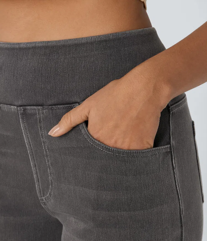 Solène - Jeans de pierna larga con ajuste relajado
